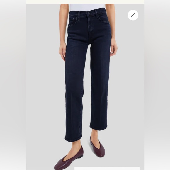 MOTHER Denim - Lil MOTHER Night in Venice The Mid Rise Rambler Zip Ankle size 26